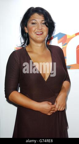 Nadia Almada MTV TRL Stockfoto