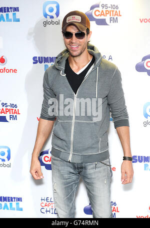 Capital FM Sommer Ball - London Stockfoto