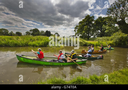 Stratford-upon-Kanal Jubiläum Stockfoto