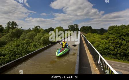 Stratford-upon-Kanal Jubiläum Stockfoto