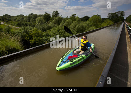 Stratford-upon-Kanal Jubiläum Stockfoto