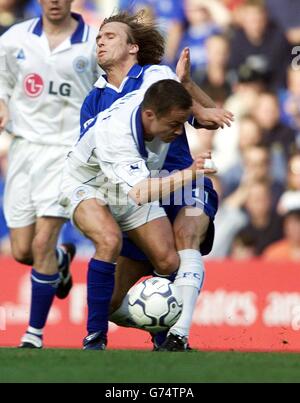 Chelsea V Leicester Stockfoto