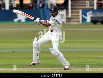 Cricket - International Tour Match - Leicestershire V Indien - Tag eins - Grace Road Stockfoto