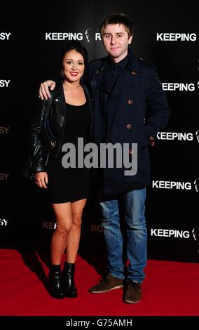 Halten rosig Premiere - London Stockfoto