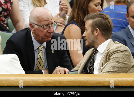 Tennis - Wimbledon Championships 2014 - Tag 6 - der All England Lawn-Tennis and Croquet Club Stockfoto