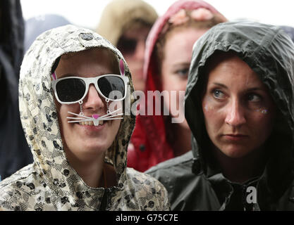 Glastonbury Festival 2014 - Tag 2 Stockfoto