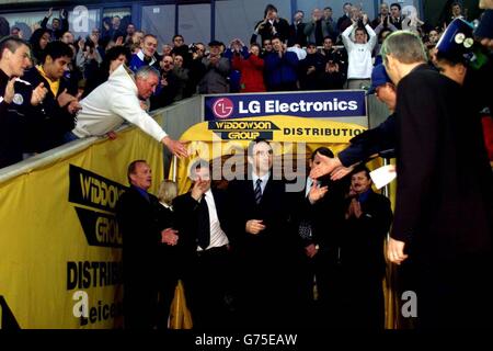 Leicester V Celtic Stockfoto