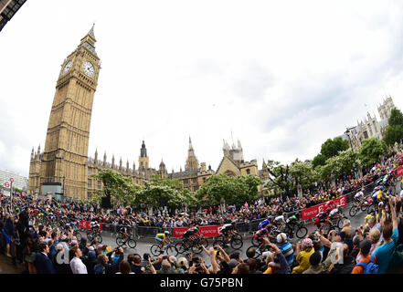 Radsport - Tour de France - Etappe 3 - Cambridge nach London Stockfoto