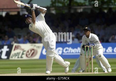 England V Indien Michael Vaughan Stockfoto