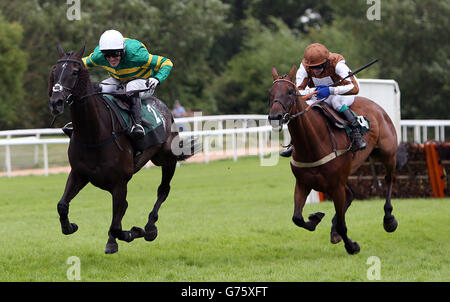 Auf dem Rekord von Tony McCoy (links) gewinnt die &pound;2red auf der App Store Handicap-Hürde auf der Uttoxeter Racecourse, Stockfoto