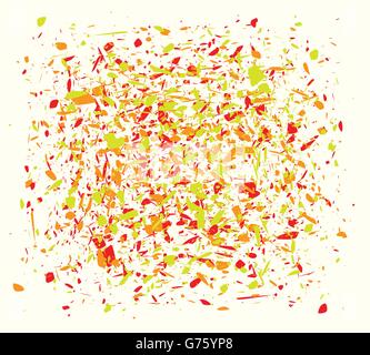 Sommer-Grunge-Farbe-Vektor-Hintergrund Stock Vektor