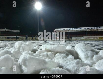 Dagenham Training Stockfoto