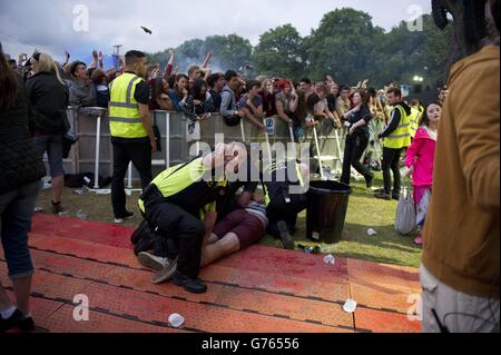 Britische Sommer Festival - London Stockfoto