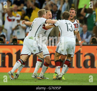 Fußball - FIFA WM 2014 - Finale - Deutschland gegen Argentinien - Estadio Maracana Stockfoto