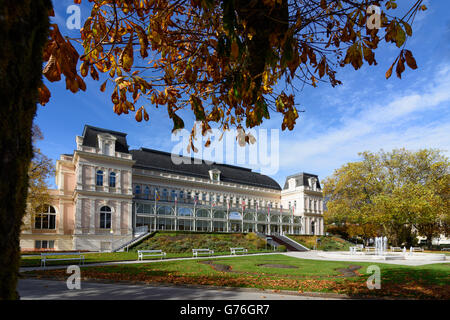 Kongress & Theater House (ehemals Kurhaus) im Kurpark, Bad Ischl, Österreich, Oberösterreich, Oberösterreich, Salzkammergut Stockfoto