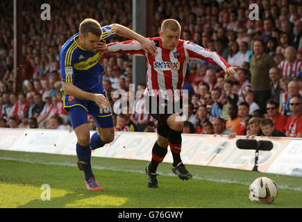 Fußball - Npower Football League One - Play Off - Semi Final - Rückspiel - Brentford V Swindon Town - Griffin Park Stockfoto