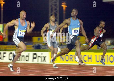 Dwain Chambers - 100m - Norwich Union GP Stockfoto