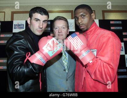 Brewer & Calzaghe Stockfoto