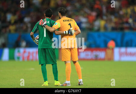 Fußball - FIFA WM 2014 - Runde der letzten 16 - costarica V Griechenland - Arena Pernambuco Stockfoto