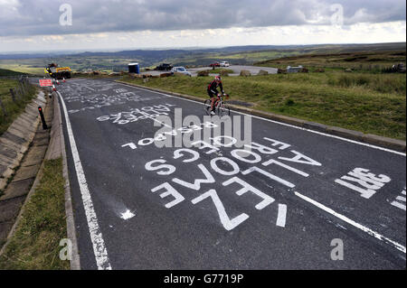 Radsport - Tour de France - Holme Moss Stockfoto