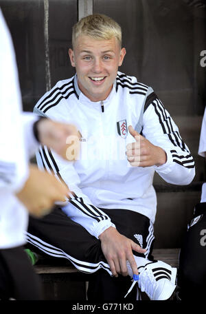 Fußball - vor der Saison freundlich - East Fife gegen Fulham - Bayview Stadium. Jack Grimmer, Fulham Stockfoto