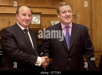 Rangers Vorsitzender David Murray tritt zurück Stockfoto