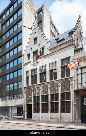 Belgien, Antwerpen, Fassade des Museum Mayer van Den Bergh Stockfoto