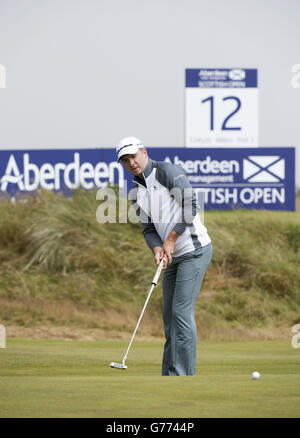 Golf - Aberdeen Asset Management Scottish Open - Tag drei - Royal Aberdeen Stockfoto