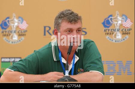 Clarke - 34. Rydercup Stockfoto