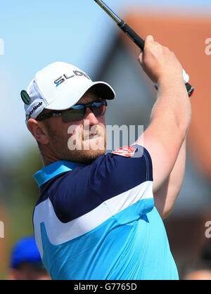 Golf - die offene Meisterschaft 2014 - Praxis Tag drei - Royal Liverpool Golfclub Stockfoto