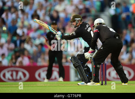 Cricket - NatWest T20 Blast - Surrey / Somerset - Kia Oval. Steven Davies von Surrey in Aktion während der NatWest T20 Blast Stockfoto