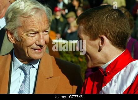 Der Champion Stakes Piggot & Murtagh 125 Jahre Stockfoto