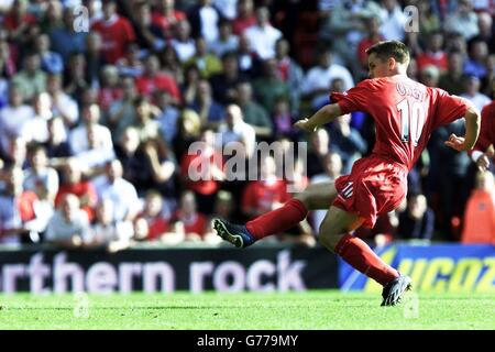 Liverpool gegen West Bromwich Albion Stockfoto