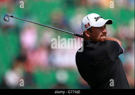 Golf - The Open Championship 2014 - Tag Zwei - Royal Liverpool Golf Club. Shane Lowry, Irlands Republik, am zweiten Tag der Open Championship 2014 im Royal Liverpool Golf Club, Hoylake. Stockfoto