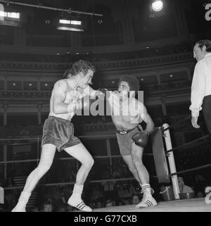 Boxen - Tom Imrie V Larry Paul - Royal Albert Hall, Kensington, London Stockfoto