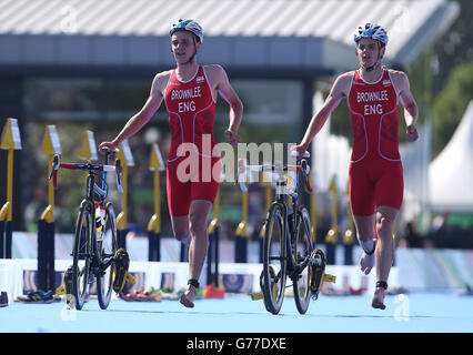 Sport - Commonwealth-Spiele 2014 - Tag eins Stockfoto