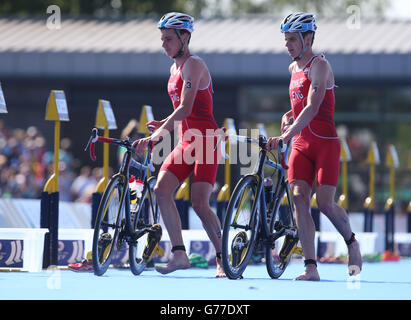 Sport - Commonwealth-Spiele 2014 - Tag eins Stockfoto