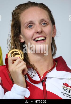 - Commonwealth-Spiele 2014 - Sporttag drei Stockfoto