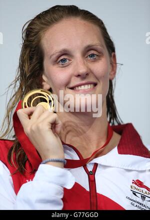 - Commonwealth-Spiele 2014 - Sporttag drei Stockfoto