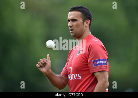 Cricket - NatWest T20 Blast - Worcestershire / Lancashire - New Road. Kabir Ali, Lancashire Stockfoto