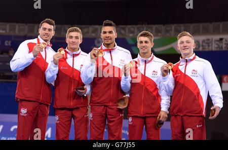 - Commonwealth-Spiele 2014 - Sporttag 6 Stockfoto