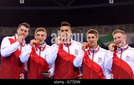 - Commonwealth-Spiele 2014 - Sporttag 6 Stockfoto