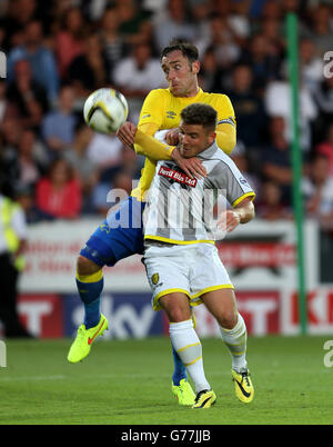 Fußball - Pre Season freundlich - Burton Albion V Derby County - Pirelli-Stadion Stockfoto