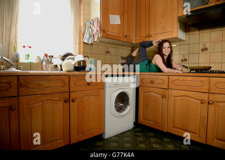 Pixie Le Knoten Porträts Stockfoto