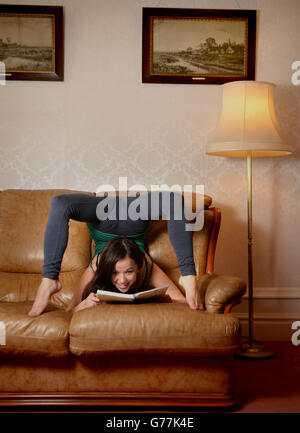 Pixie Le Knoten Porträts Stockfoto