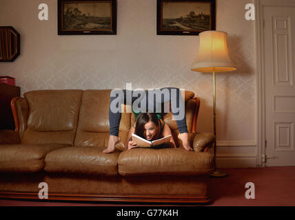 Pixie Le Knoten Porträts Stockfoto