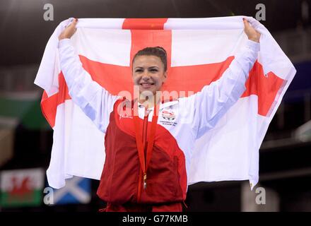 Sporttag - Commonwealth-Spiele 2014 - sieben Stockfoto