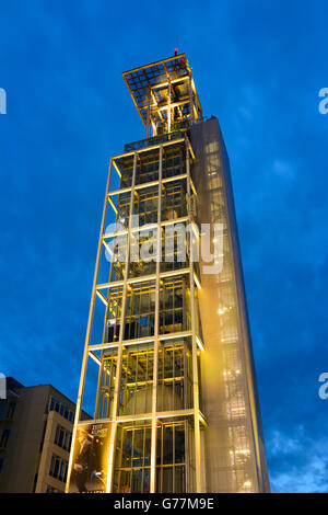 Klangturm im Regierungsviertel (Landhausviertel), St. Pölten, Österreich, Niederösterreich, Niederösterreich, Mostviertel Stockfoto