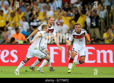 Fußball - FIFA WM 2014 - Finale - Deutschland gegen Argentinien - Estadio Maracana Stockfoto