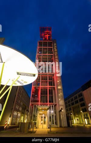 Klangturm im Regierungsviertel (Landhausviertel), St. Pölten, Österreich, Niederösterreich, Niederösterreich, Mostviertel Stockfoto